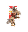 Cat Toy Bell With Pheasant Feathers