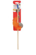 CAT TOY- FISHING ROD WITH FEATHER BALL CATNIP